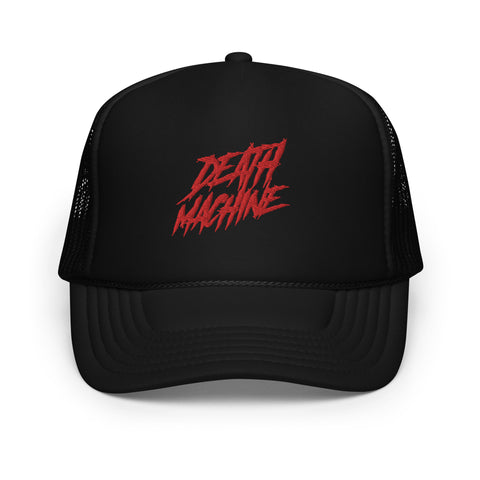 Death Machine foam trucker hat