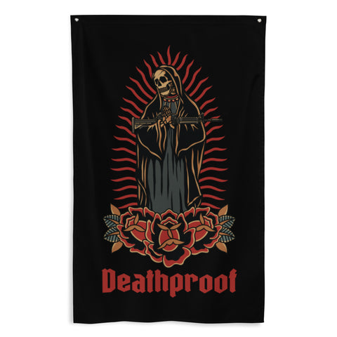 Death Proof Flag (guns & roses variant)