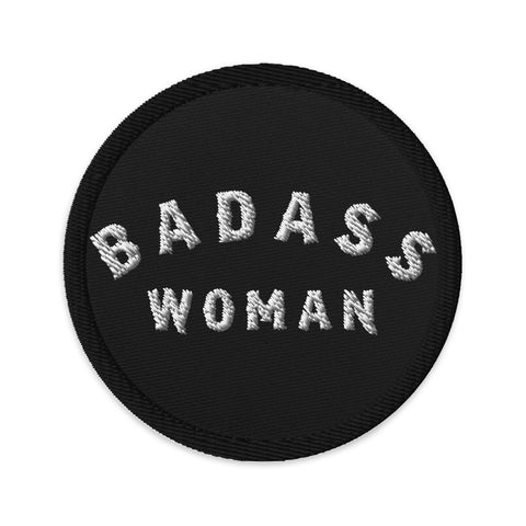 Badass Women embroidered patches