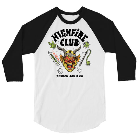 Highfire Club 3/4 sleeve tee (Limited Run)