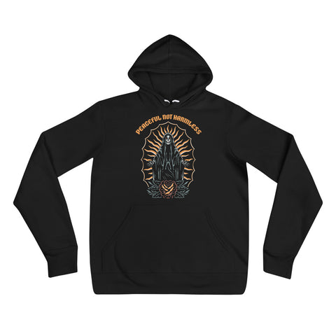 Peaceful Not Harmless Pullover Hoodie (Day of the Dead Limited Edition)