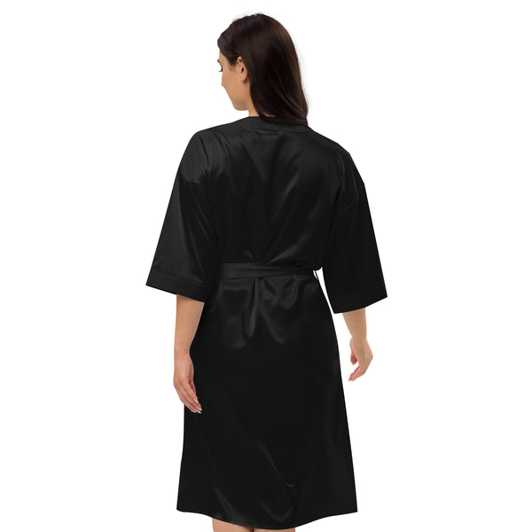 Broken Heart Satin Robe