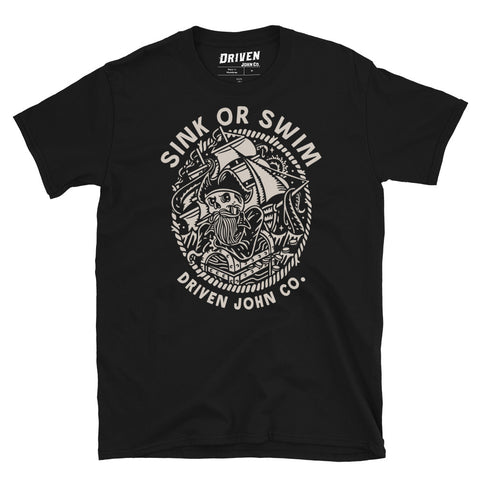 Sink or Swim (Black Flags) Tee