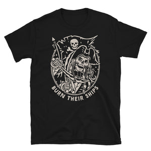 Burn Their Ships (Black Flags) Tee